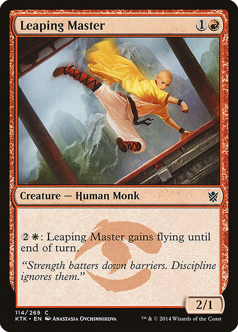 Leaping Master — art by Anastasia Ovchinnikova