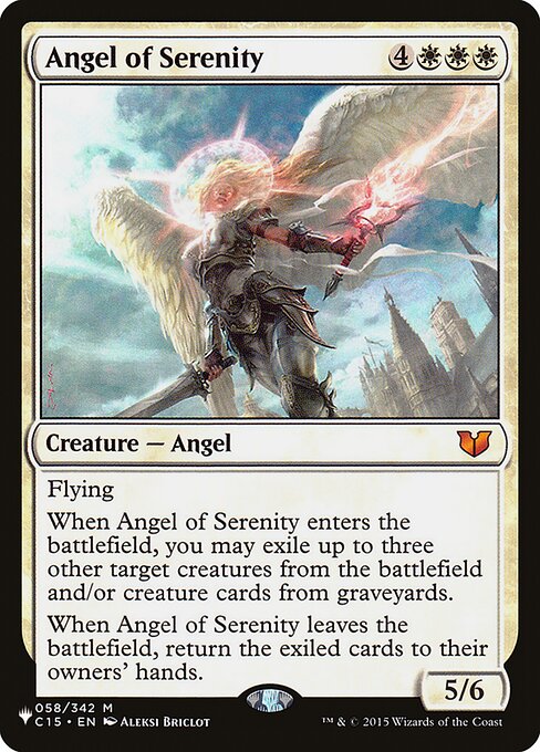 Angel of Serenity — art by Aleksi Briclot