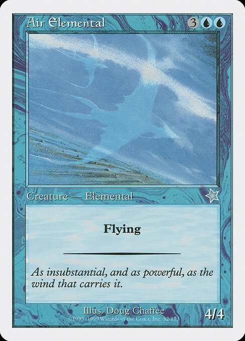 Air Elemental — art by Doug Chaffee