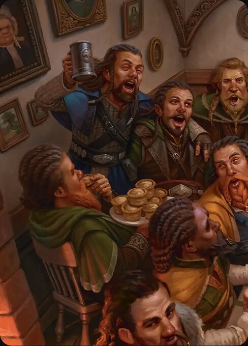Fíli and Kíli, Joyous // Fíli and Kíli, Joyous — art by Dmitry Burmak