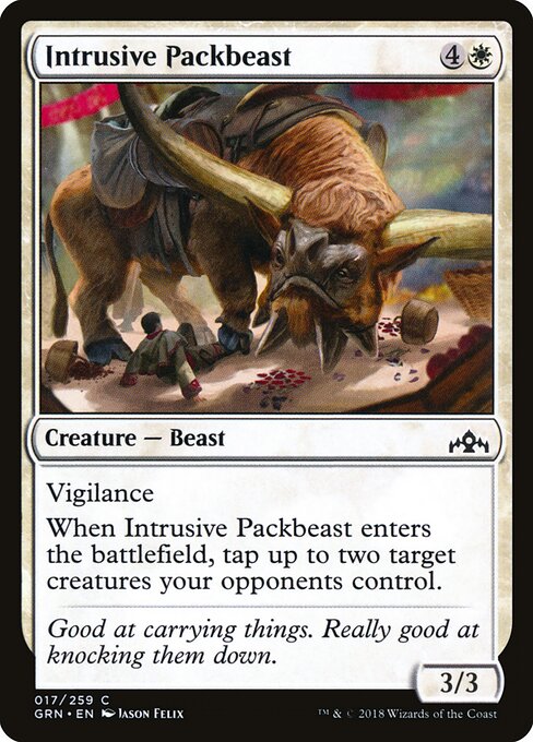 Intrusive Packbeast — art by Jason Felix