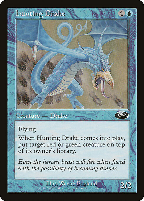 Hunting Drake — art by Wayne England