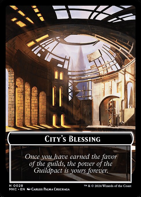 City's Blessing — art by Carlos Palma Cruchaga