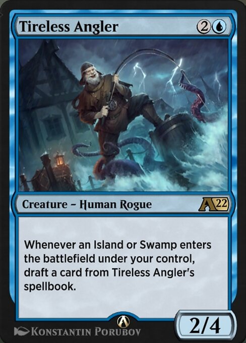 Tireless Angler — art by Konstantin Porubov