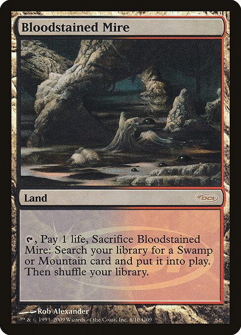 Bloodstained Mire — art by Rob Alexander