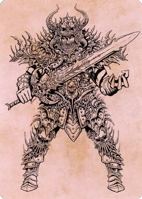 Sarevok, Deathbringer // Sarevok, Deathbringer — art by Justine Jones