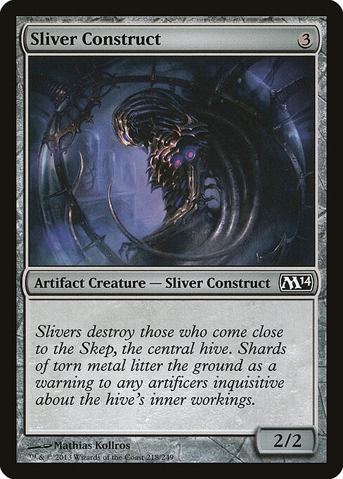 Sliver Construct — art by Mathias Kollros