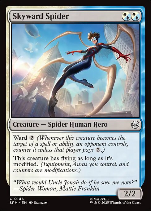 Skyward Spider — art by Bachzim