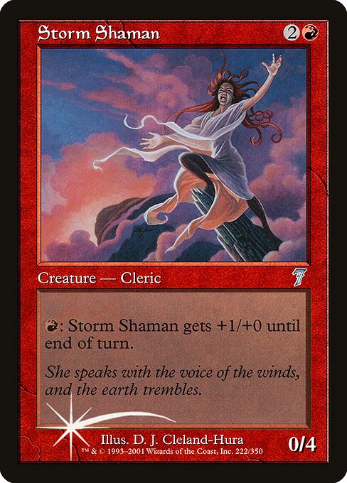 Storm Shaman — art by D. J. Cleland-Hura