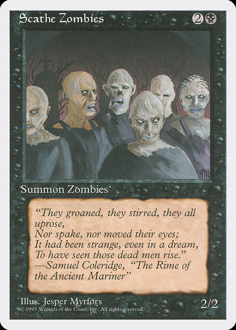 Scathe Zombies — art by Jesper Myrfors