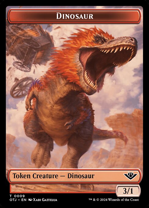 Dinosaur — art by Xabi Gaztelua
