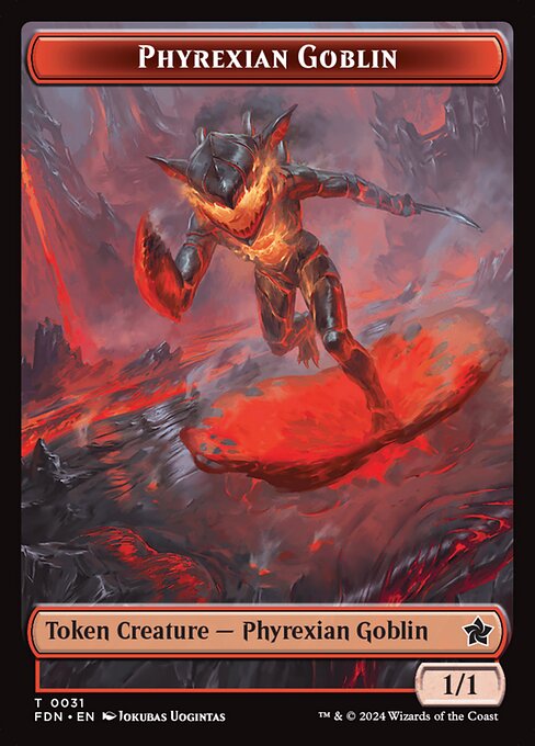Phyrexian Goblin — art by Jokubas Uogintas