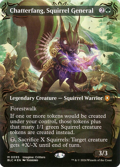 Chatterfang, Squirrel General — art by Yoshimo