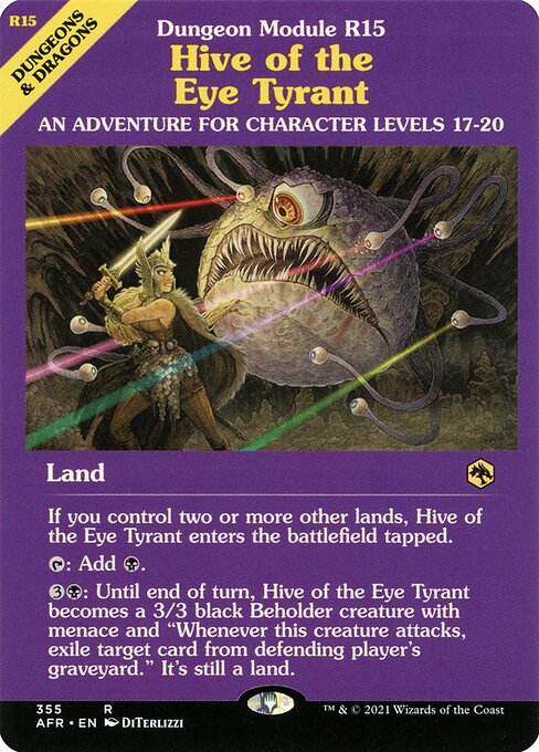 Hive of the Eye Tyrant — art by DiTerlizzi