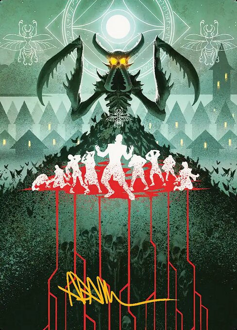 Feed the Swarm // Feed the Swarm — art by Paul Adam