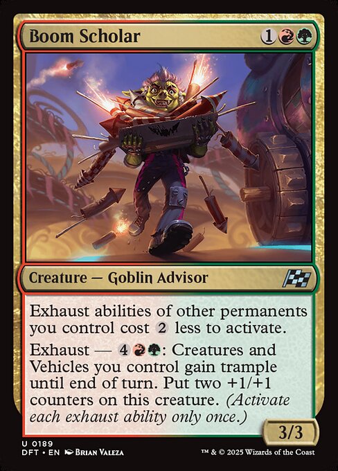 Boom Scholar — art by Brian Valeza