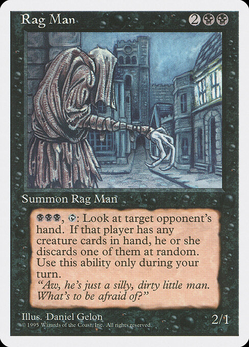 Rag Man — art by Daniel Gelon