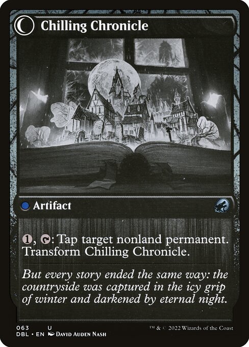 Mysterious Tome // Chilling Chronicle — art by David Auden Nash