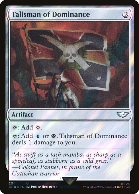 Talisman of Dominance — art by Philip Helliwell