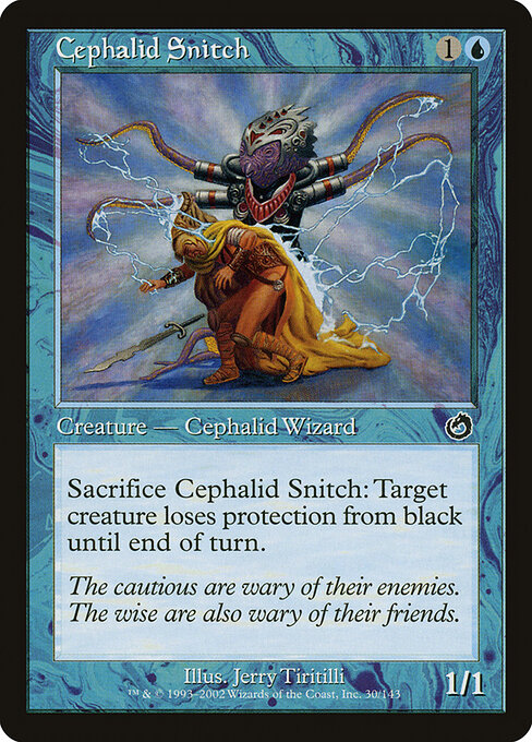 Cephalid Snitch — art by Jerry Tiritilli