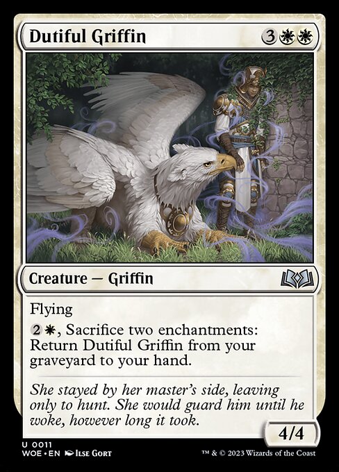 Dutiful Griffin — art by Ilse Gort