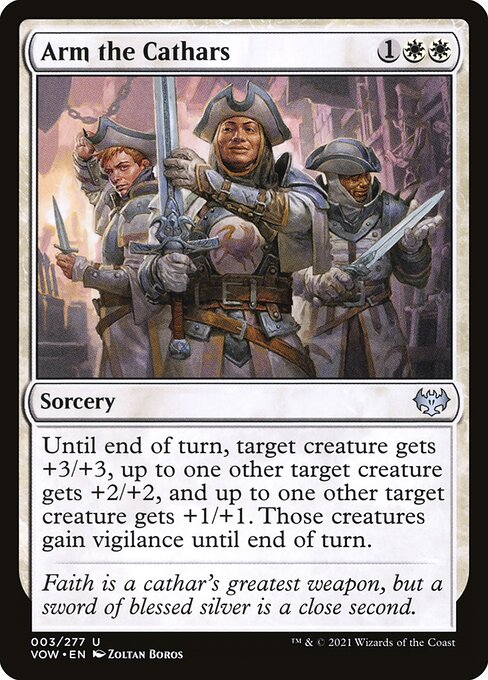 Arm the Cathars — art by Zoltan Boros