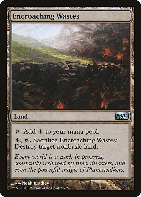 Encroaching Wastes — art by Noah Bradley