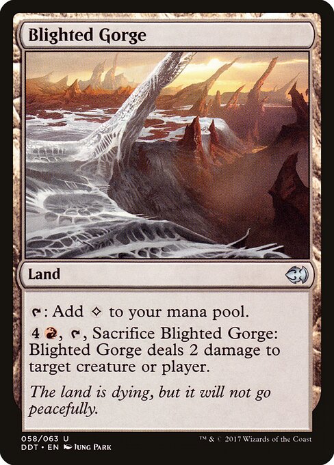 Blighted Gorge — art by Jung Park