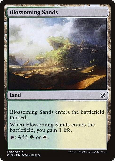 Blossoming Sands — art by Sam Burley