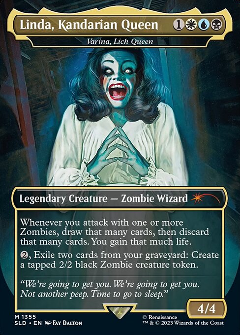 Varina, Lich Queen — art by Fay Dalton
