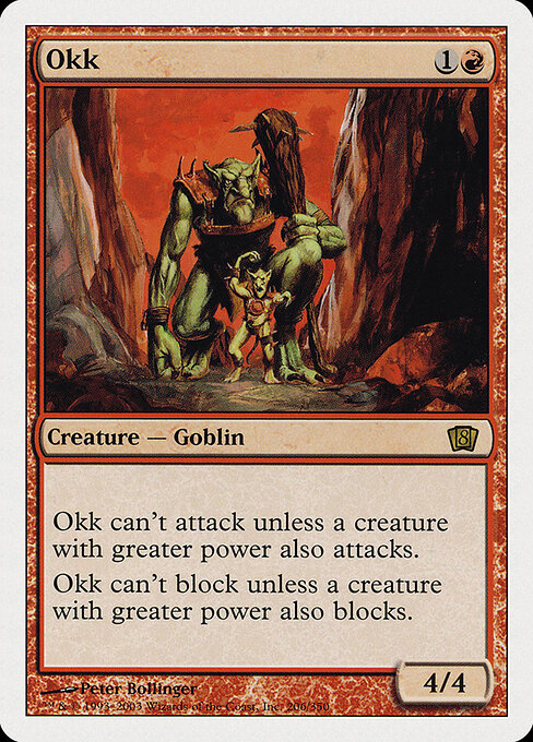 Okk — art by Peter Bollinger