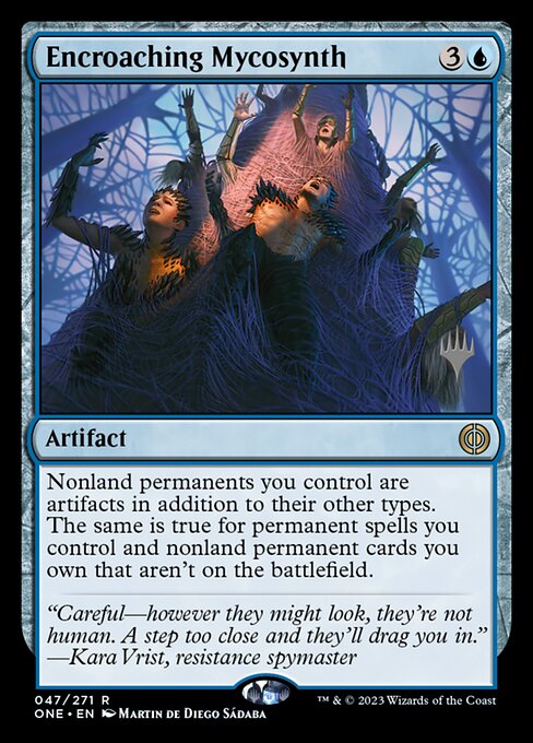 Encroaching Mycosynth — art by Martin de Diego Sádaba