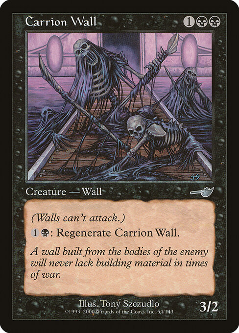 Carrion Wall — art by Tony Szczudlo