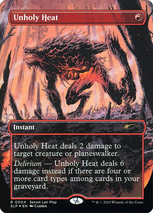 Unholy Heat — art by Cabrol
