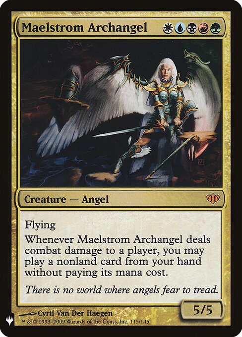 Maelstrom Archangel — art by Cyril Van Der Haegen