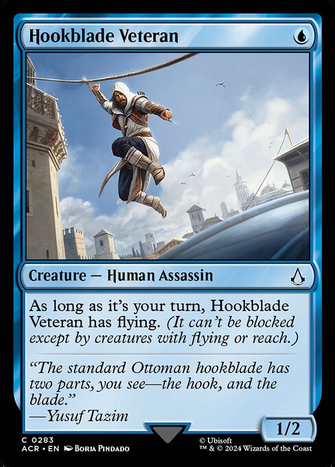 Hookblade Veteran — art by Borja Pindado