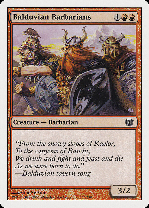 Balduvian Barbarians — art by Jim Nelson