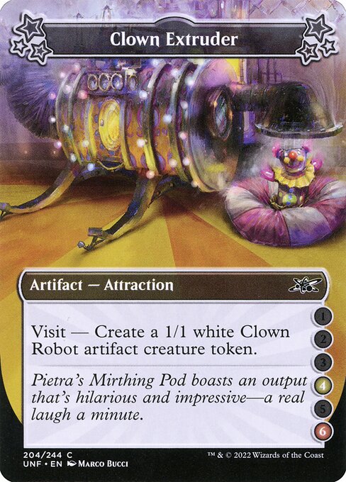 Clown Extruder — art by Marco Bucci