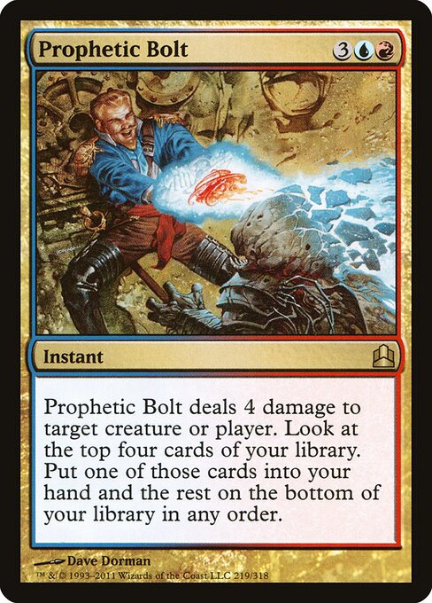 Prophetic Bolt — art by Dave Dorman