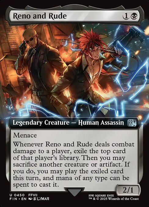 Reno and Rude — art by Maji