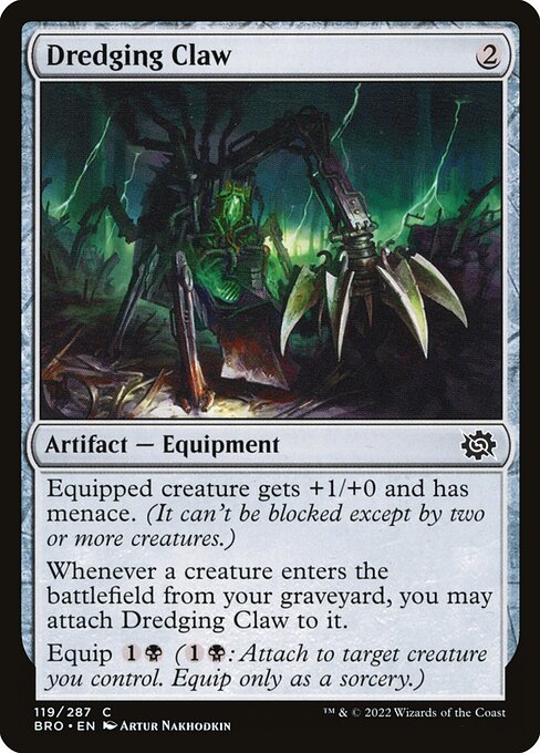 Dredging Claw — art by Artur Nakhodkin