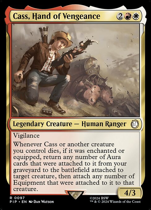 Cass, Hand of Vengeance — art by Dan Watson