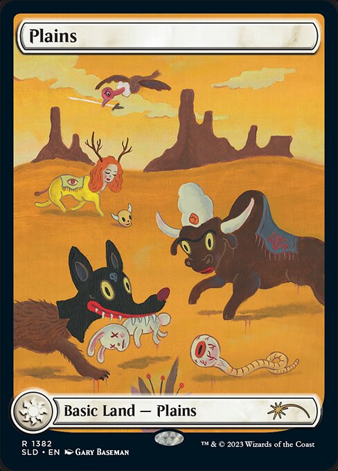 Plains — art by Gary Baseman