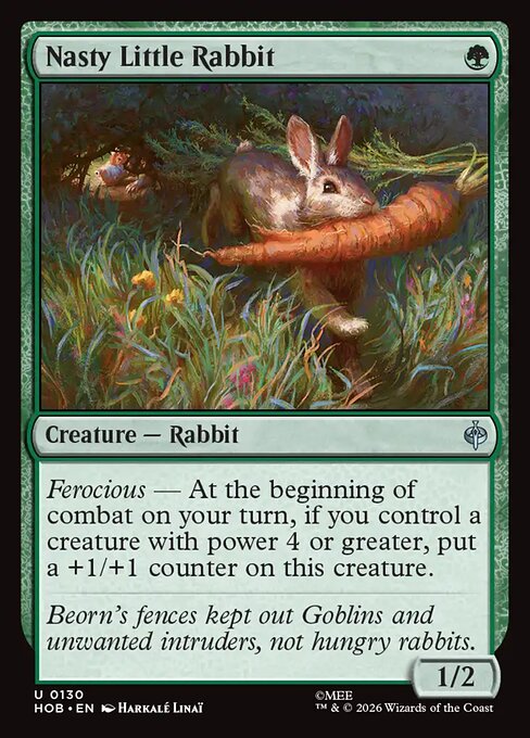 Nasty Little Rabbit — art by Harkalé Linaï