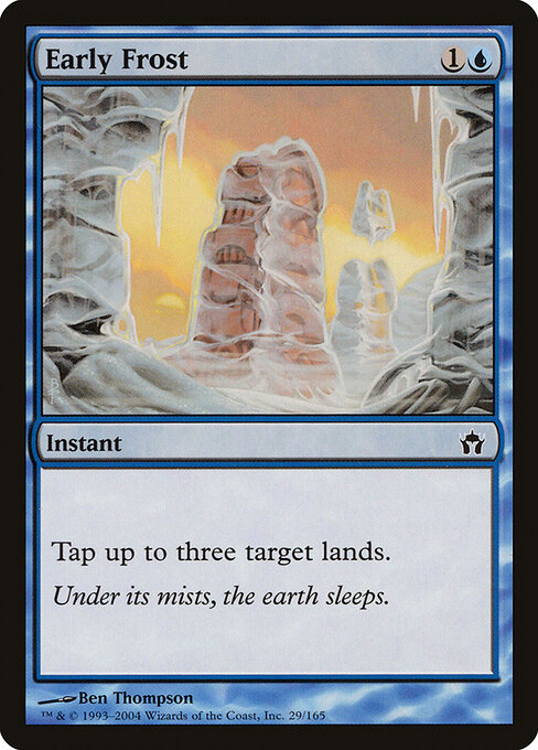 Early Frost — art by Ben Thompson