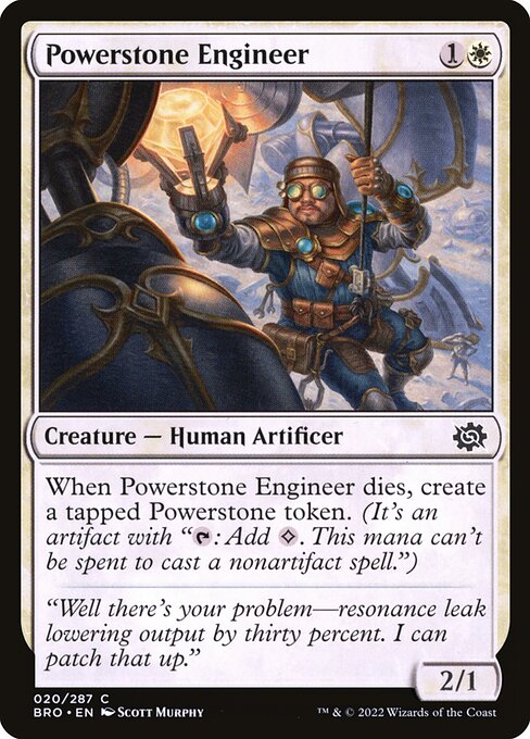 Powerstone Engineer — art by Scott Murphy
