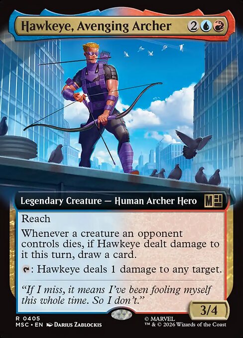 Hawkeye, Avenging Archer — art by Darius Zablockis