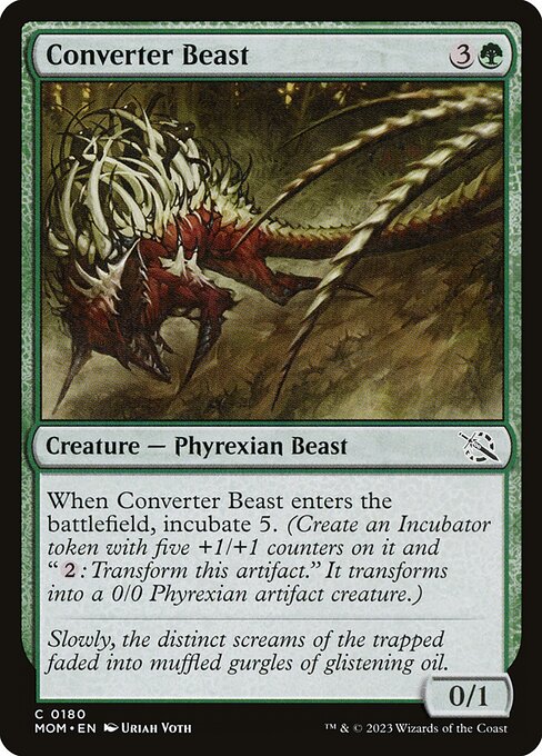 Converter Beast — art by Uriah Voth