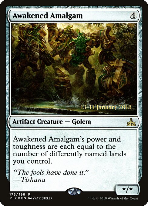 Awakened Amalgam — art by Zack Stella