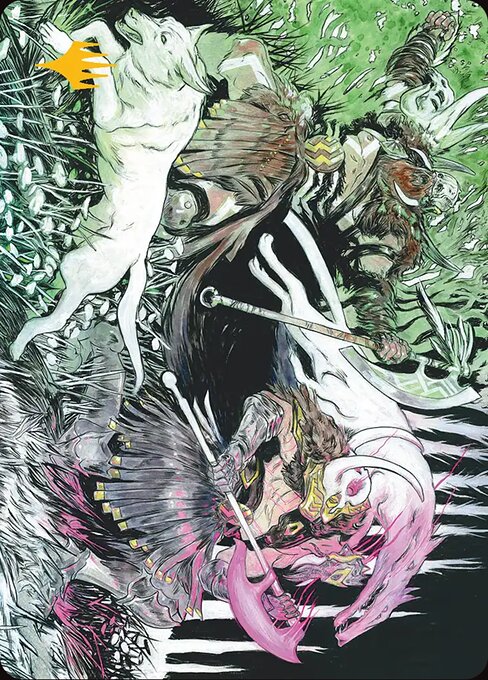 Ferocity of the Hunt // Ferocity of the Hunt — art by Elliot Lang